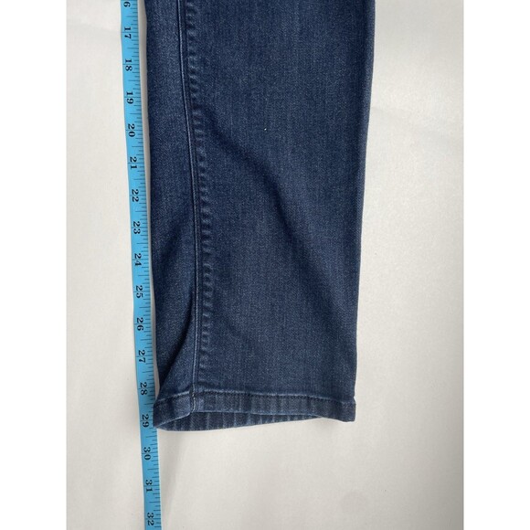 J. Jill Jeans Womens Size 10 Authentic Fit Slim Leg Dark Wash Basic Minimalist - Picture 8 of 8